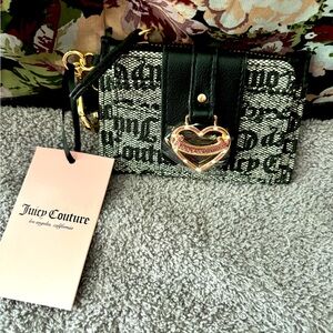 NWT Juicy Couture Wallet Black/Beige
